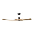 VISUAL COMFORT & CO., MAVERICK SMART 60 - MIDNIGHT BLACK W DARK WALNUT BLADES, INDOOR CEILING FANS