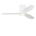 VISUAL COMFORT & CO., SEYRA SMART HUGGER CEILING FAN, INDOOR CEILING FANS