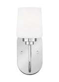 GENERATION LIGHTING, WINDOM ONE LIGHT WALL / BATH SCONCE, BATH VANITY LIGHT