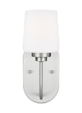 GENERATION LIGHTING, WINDOM ONE LIGHT WALL / BATH SCONCE, BATH VANITY LIGHT