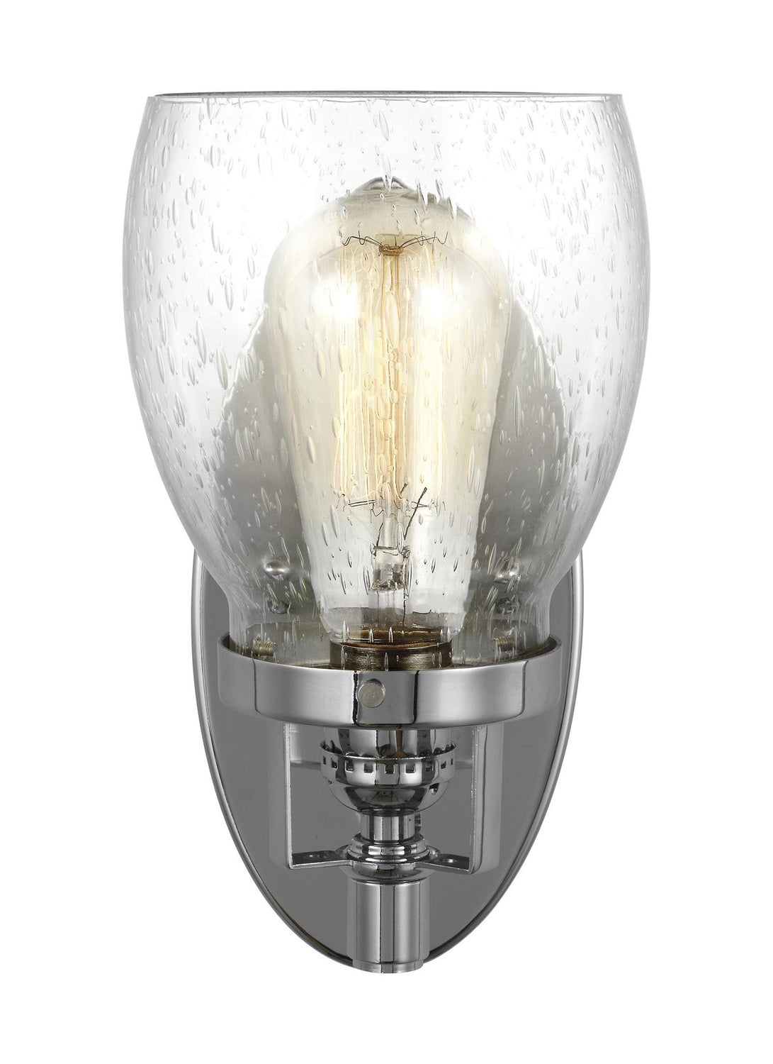 GENERATION LIGHTING, BELTON ONE LIGHT WALL / BATH SCONCE, BATH VANITY LIGHT