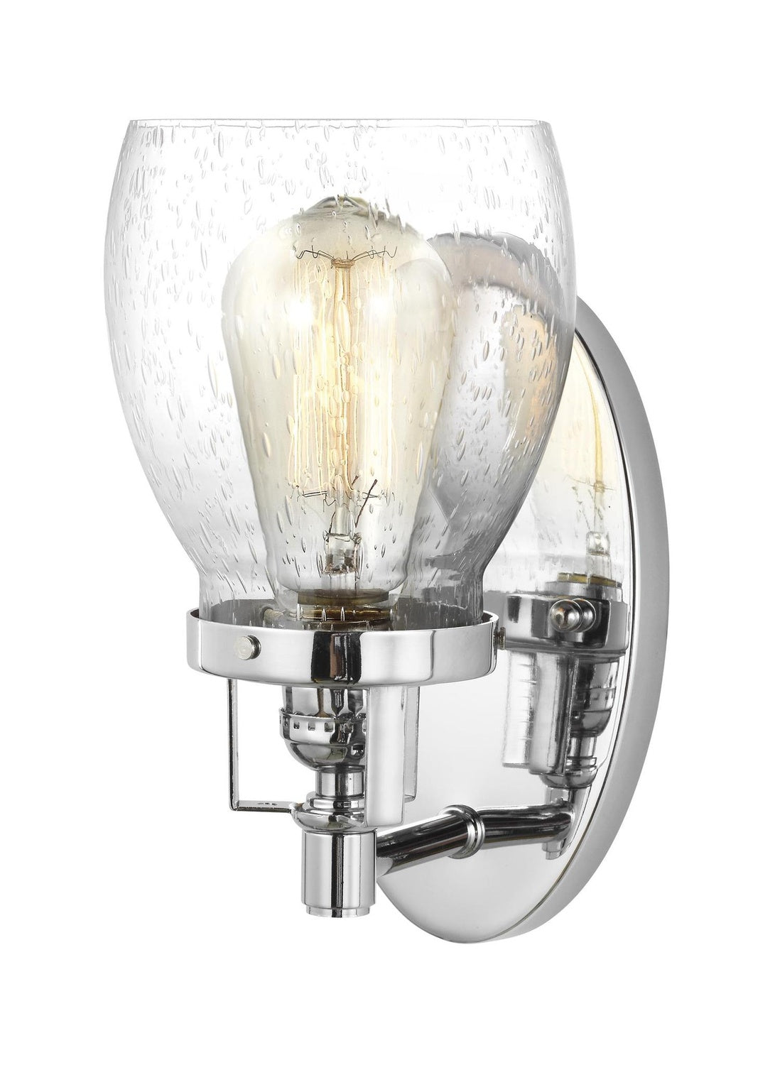 GENERATION LIGHTING, BELTON ONE LIGHT WALL / BATH SCONCE, BATH VANITY LIGHT