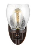 GENERATION LIGHTING, BELTON ONE LIGHT WALL / BATH SCONCE, BATH VANITY LIGHT