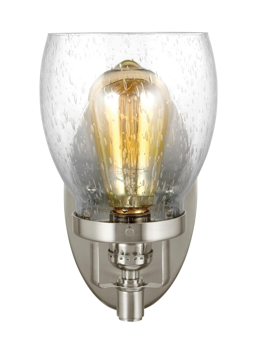 GENERATION LIGHTING, BELTON ONE LIGHT WALL / BATH SCONCE, BATH VANITY LIGHT