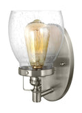 GENERATION LIGHTING, BELTON ONE LIGHT WALL / BATH SCONCE, BATH VANITY LIGHT