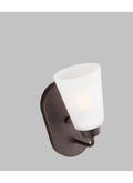 GENERATION LIGHTING, KERRVILLE ONE LIGHT WALL / BATH SCONCE, BATH VANITY LIGHT