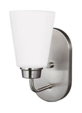 GENERATION LIGHTING, KERRVILLE ONE LIGHT WALL / BATH SCONCE, BATH VANITY LIGHT