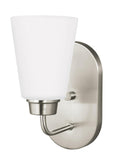 GENERATION LIGHTING, KERRVILLE ONE LIGHT WALL / BATH SCONCE, BATH VANITY LIGHT