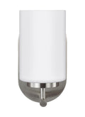 GENERATION LIGHTING, OSLO ONE LIGHT WALL / BATH SCONCE, BATH VANITY LIGHT