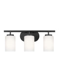GENERATION LIGHTING, OSLO THREE LIGHT WALL / BATH, BATH VANITY LIGHT