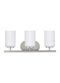 GENERATION LIGHTING, OSLO THREE LIGHT WALL / BATH, BATH VANITY LIGHT