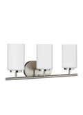 GENERATION LIGHTING, OSLO THREE LIGHT WALL / BATH, BATH VANITY LIGHT