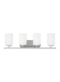 GENERATION LIGHTING, OSLO FOUR LIGHT WALL / BATH, BATH VANITY LIGHT