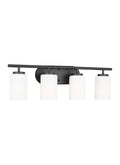 GENERATION LIGHTING, OSLO FOUR LIGHT WALL / BATH, BATH VANITY LIGHT