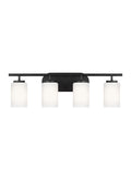 GENERATION LIGHTING, OSLO FOUR LIGHT WALL / BATH, BATH VANITY LIGHT