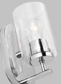 GENERATION LIGHTING, OSLO ONE LIGHT WALL / BATH SCONCE, BATH VANITY LIGHT