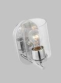 GENERATION LIGHTING, OSLO ONE LIGHT WALL / BATH SCONCE, BATH VANITY LIGHT