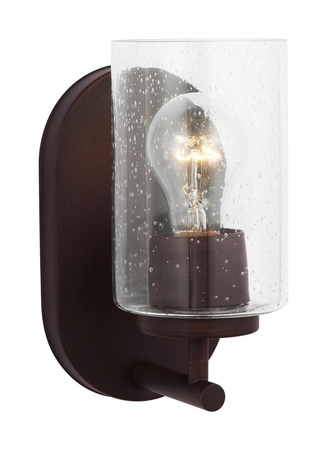 GENERATION LIGHTING, OSLO ONE LIGHT WALL / BATH SCONCE, BATH VANITY LIGHT