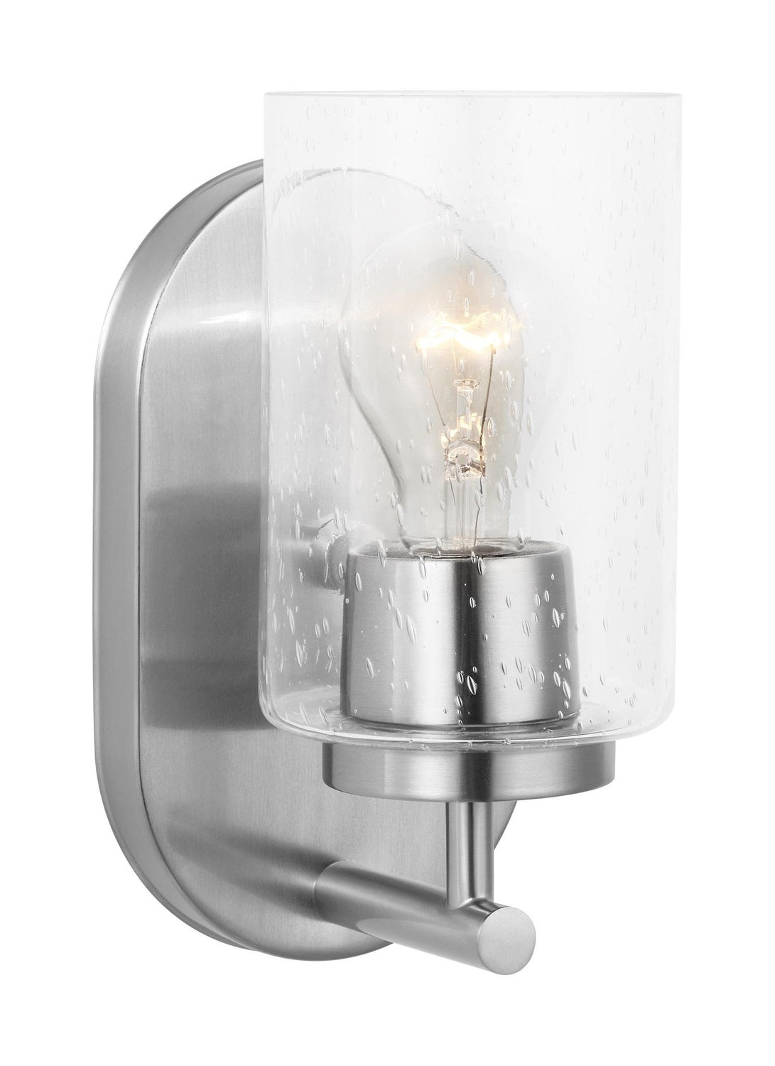 GENERATION LIGHTING, OSLO ONE LIGHT WALL / BATH SCONCE, BATH VANITY LIGHT