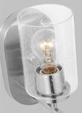 GENERATION LIGHTING, OSLO ONE LIGHT WALL / BATH SCONCE, BATH VANITY LIGHT