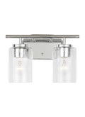 GENERATION LIGHTING, OSLO TWO LIGHT WALL / BATH, BATH VANITY LIGHT