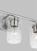 GENERATION LIGHTING, OSLO THREE LIGHT WALL / BATH, BATH VANITY LIGHT