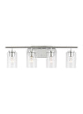 GENERATION LIGHTING, OSLO FOUR LIGHT WALL / BATH, BATH VANITY LIGHT