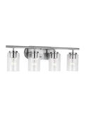 GENERATION LIGHTING, OSLO FOUR LIGHT WALL / BATH, BATH VANITY LIGHT