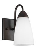 GENERATION LIGHTING, SEVILLE ONE LIGHT WALL / BATH SCONCE, BATH VANITY LIGHT