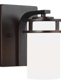 GENERATION LIGHTING, ROBIE ONE LIGHT WALL / BATH SCONCE, BATH VANITY LIGHT