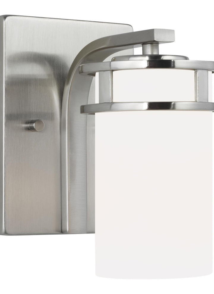GENERATION LIGHTING, ROBIE ONE LIGHT WALL / BATH SCONCE, BATH VANITY LIGHT