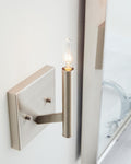 VISUAL COMFORT STUDIO, VECTOR ONE LIGHT WALL / BATH SCONCE, BATH VANITY LIGHT