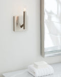 VISUAL COMFORT & CO., VECTOR ONE LIGHT WALL / BATH SCONCE, BATH VANITY LIGHT