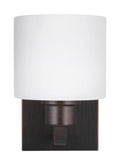GENERATION LIGHTING, CANFIELD ONE LIGHT WALL / BATH SCONCE, BATH VANITY LIGHT