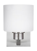 GENERATION LIGHTING, CANFIELD ONE LIGHT WALL / BATH SCONCE, BATH VANITY LIGHT