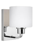 GENERATION LIGHTING, CANFIELD ONE LIGHT WALL / BATH SCONCE, BATH VANITY LIGHT
