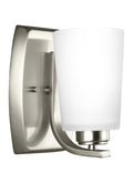 GENERATION LIGHTING, FRANPORT ONE LIGHT WALL / BATH SCONCE, BATH VANITY LIGHT
