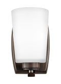 GENERATION LIGHTING, FRANPORT ONE LIGHT WALL / BATH SCONCE, BATH VANITY LIGHT
