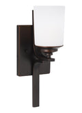 GENERATION LIGHTING, KEMAL ONE LIGHT WALL / BATH SCONCE, BATH VANITY LIGHT