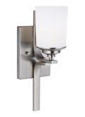 GENERATION LIGHTING, KEMAL ONE LIGHT WALL / BATH SCONCE, BATH VANITY LIGHT