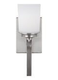 GENERATION LIGHTING, KEMAL ONE LIGHT WALL / BATH SCONCE, BATH VANITY LIGHT