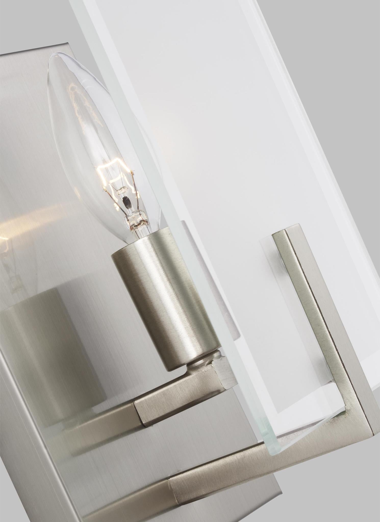 VISUAL COMFORT & CO., SYLL ONE LIGHT WALL / BATH SCONCE, BATH VANITY LIGHT