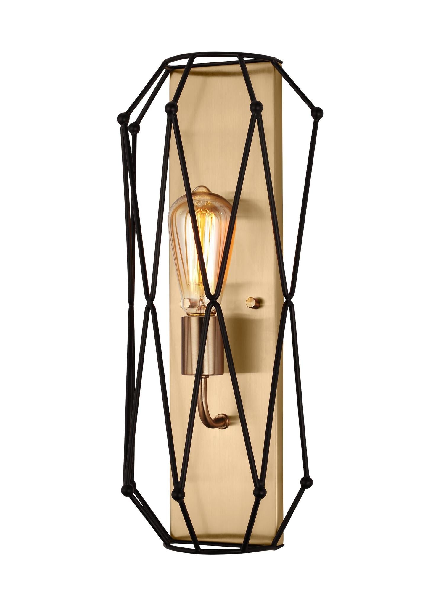 VISUAL COMFORT STUDIO, ZARRA ONE LIGHT WALL / BATH SCONCE, BATH VANITY LIGHT