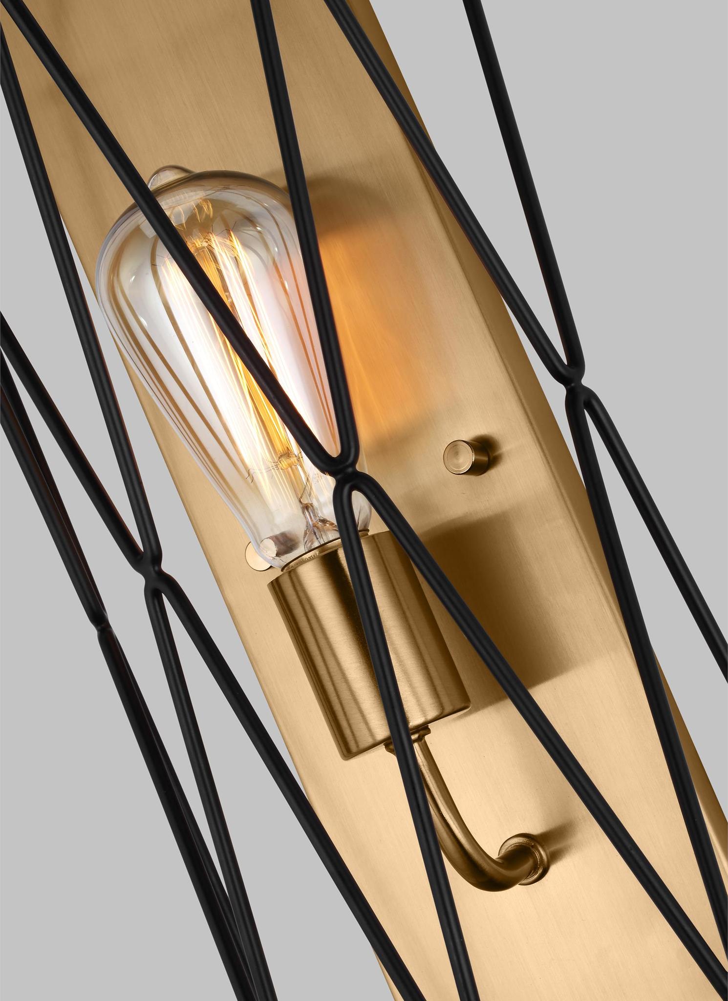 VISUAL COMFORT & CO., ZARRA ONE LIGHT WALL / BATH SCONCE, BATH VANITY LIGHT