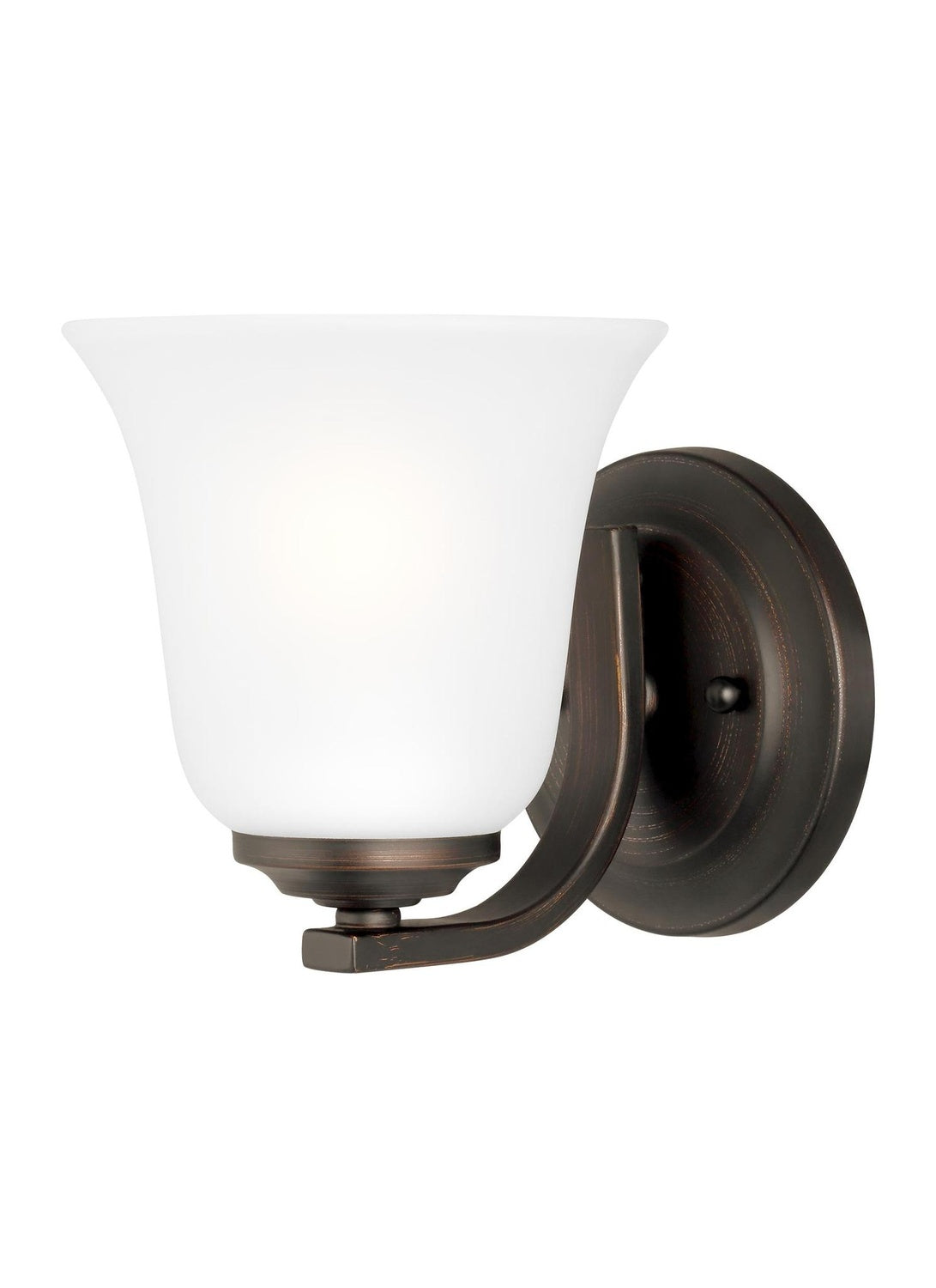 GENERATION LIGHTING, EMMONS ONE LIGHT WALL / BATH SCONCE, BATH VANITY LIGHT