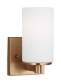 GENERATION LIGHTING, HETTINGER ONE LIGHT WALL / BATH SCONCE, BATH VANITY LIGHT