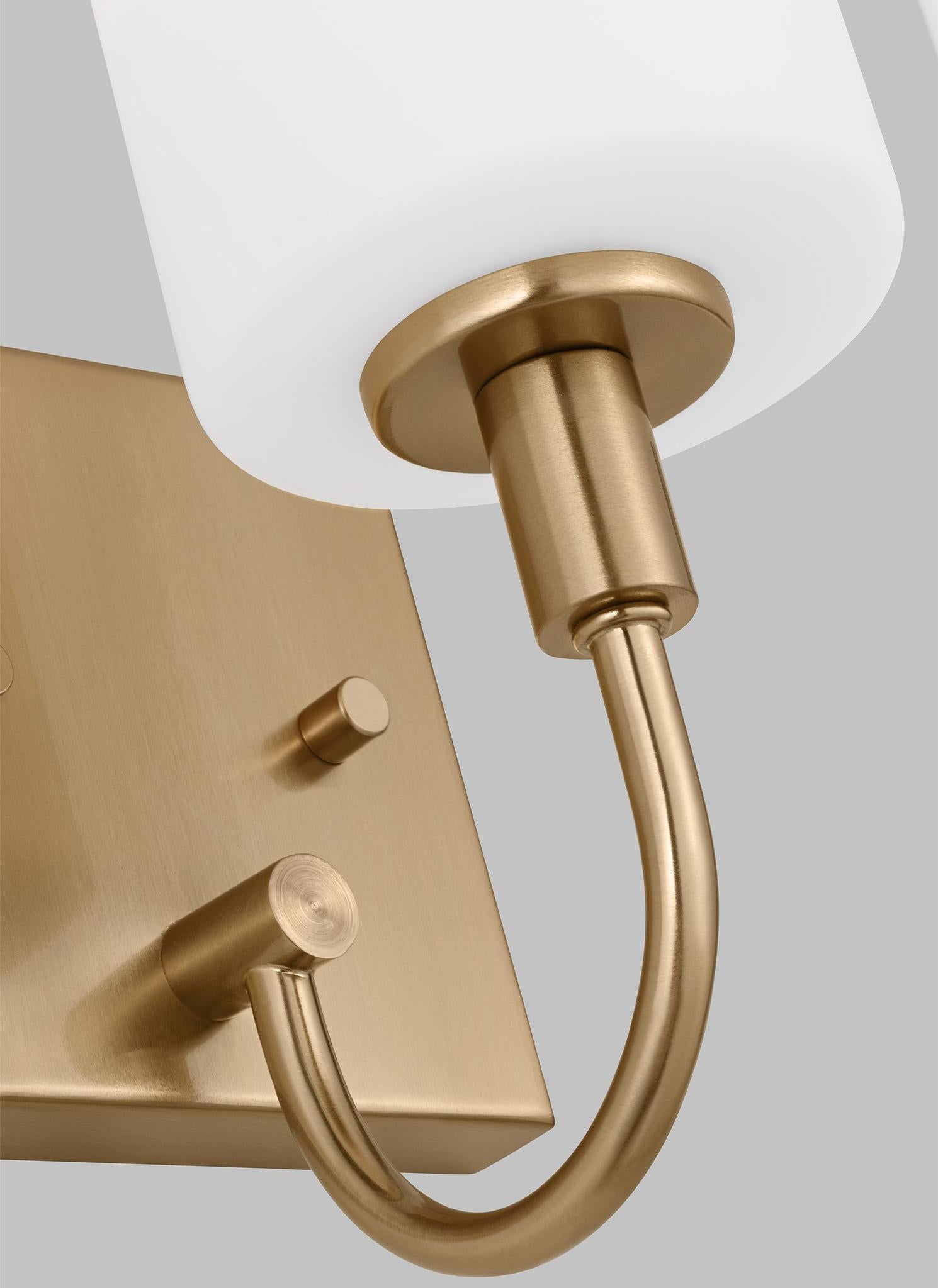 VISUAL COMFORT & CO., OAK MOORE ONE LIGHT WALL / BATH SCONCE, BATH VANITY LIGHT