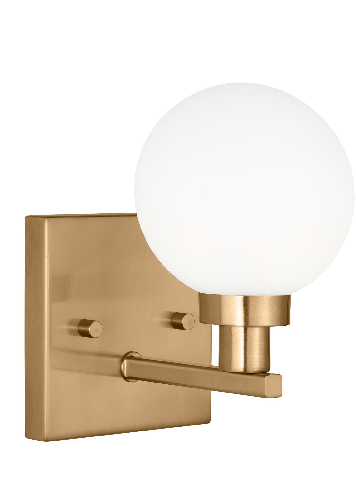 VISUAL COMFORT STUDIO, CLYBOURN ONE LIGHT WALL / BATH SCONCE, BATH VANITY LIGHT