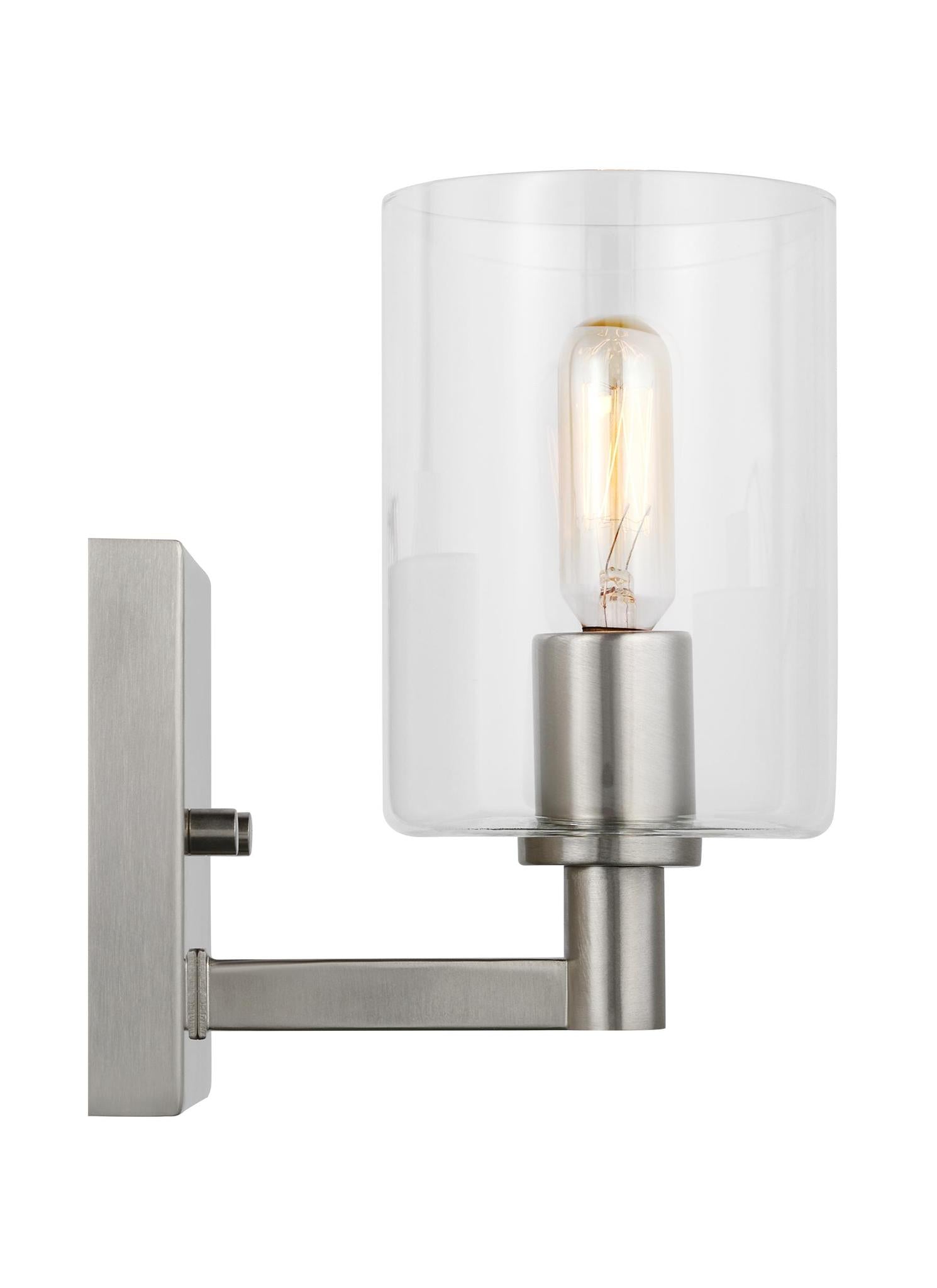 VISUAL COMFORT STUDIO, FULLTON ONE LIGHT WALL / BATH SCONCE, BATH VANITY LIGHT