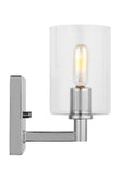 VISUAL COMFORT STUDIO, FULLTON ONE LIGHT WALL / BATH SCONCE, BATH VANITY LIGHT